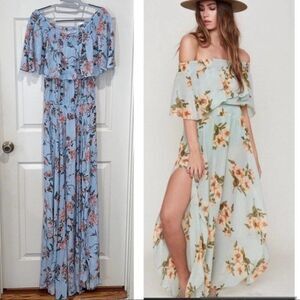 Flynn Skye Womens Size Medium Miranda Maxi Dress